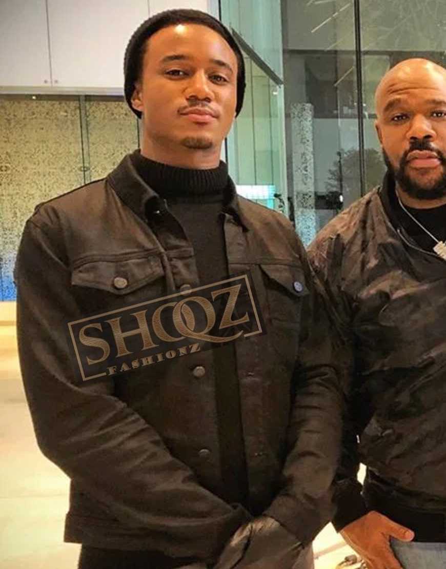 Shaft Jessie T. Usher Black Jacket Shaft Jessie T. Usher Black Jacket